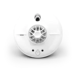 image of Fire Angel Mains Powered Heat Alarm & Push Fit Base White - HW1-PF-T