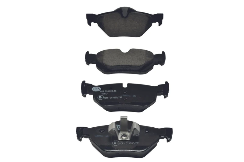 Image of HELLA Brake pad set HELLA 8DB 355 011-301