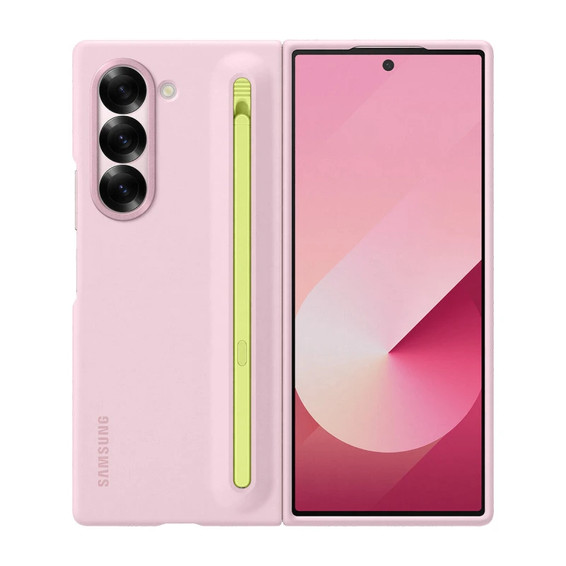 Image of Samsung EF-OF95PCPEGWW mobile phone case 19.3cm (7.6") Cover Pink EF-OF95PCPEGWW