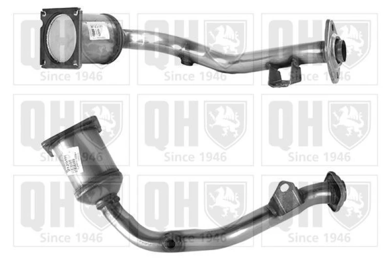 Image of QUINTON HAZELL Catalytic converter QUINTON HAZELL QCAT91291H