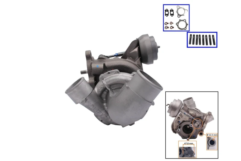 Image of Turbocharger WALKER 59411H-PW