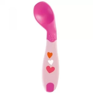 image of Chicco Take Eat Easy spoon 8m+ Pink 1 pc