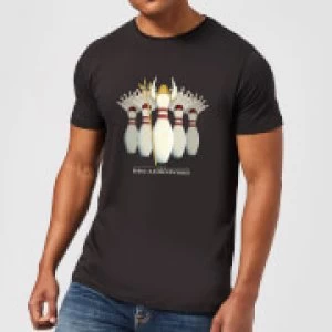Image of The Big Lebowski Pin Girls T-Shirt - Black - M