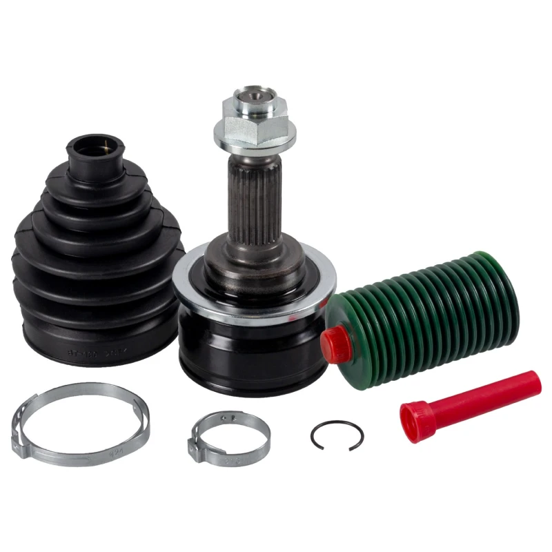 Image of FEBI BILSTEIN 183252 CV Joint with nut, with grease Joint Kit,drive shaft (5)