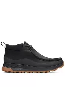 Image of Clarks ATL Trek Wallabee Goretex Boots, Black, Size 11, Men