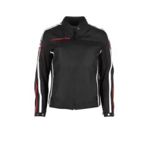 Image of Helstons Queen Tissu Technique Black Jacket XL