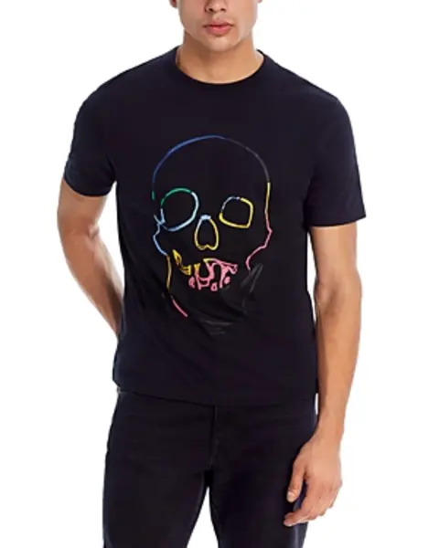 Image of Ps Paul Smith Short Sleeve Skull Tee