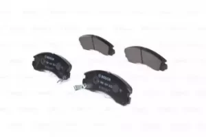 Image of Bosch 0986424523 BP279 Brake Pad Set Disc Brake Front Axle