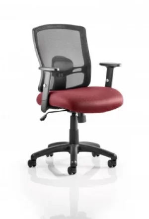 Image of Portland Task Operator Bespoke Colour Seat Ginseng Chilli