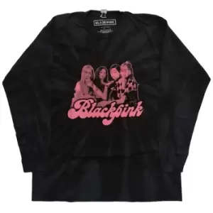Image of BlackPink - Photo Unisex XXX-Large Long Sleeved T-Shirt - Black