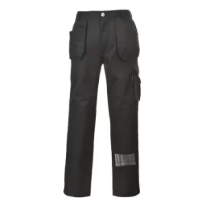Image of Portwest KS15 Slate Holster Trousers Black Extra Large 33"