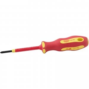 Image of Draper Expert Ergo Plus VDE Insulated Phillips Screwdriver PH0 60mm