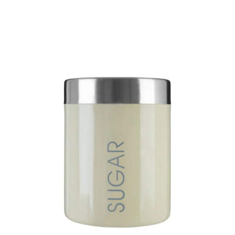 Image of Premier Housewares Maison by Premier Liberty Enamel Sugar Canister Cream