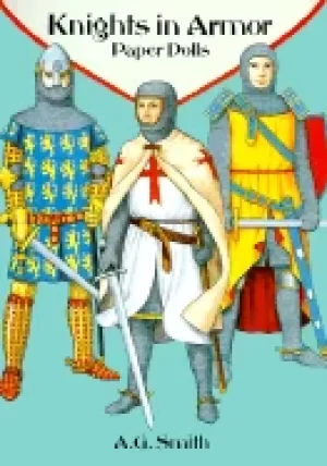 Image of knights in armor paper dolls