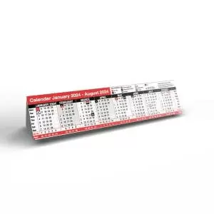 Image of Q-Connect 16 Month Desktop Calendar 2024 KF300424 KF3004024