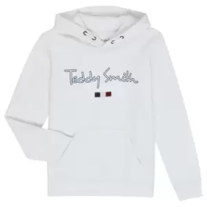 Image of Teddy Smith SEVEN boys's Childrens sweatshirt in White - Sizes 8 years,10 years,12 years