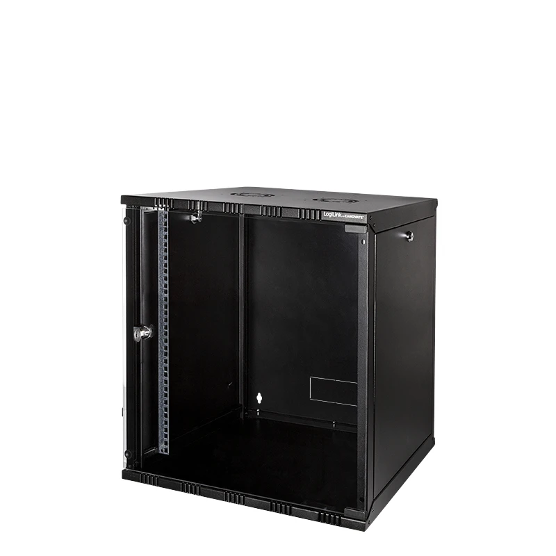 Image of LogiLink W12B54B rack cabinet 12U Wall mounted rack Black