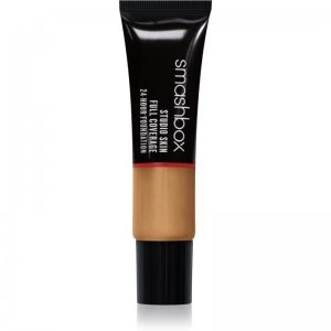 Image of Smashbox Studio Skin Full Coverage 24 Hour Foundation Full Coverage Foundation Shade 3.35 Medium-Dark, Warm 30ml