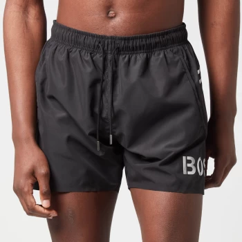 image of BOSS Swimwear Mens Icefish Swim Shorts - Black - S