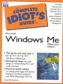Image of The Complete Idiots Guide to Windows Millenium by Paul Mcfedries Book