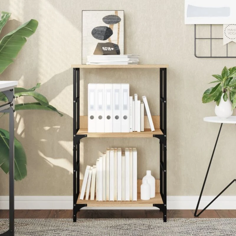 Image of VIDAXL Bookshelf Sonoma Oak 50x33x82cm Engineered Wood Vidaxl 8721012124264