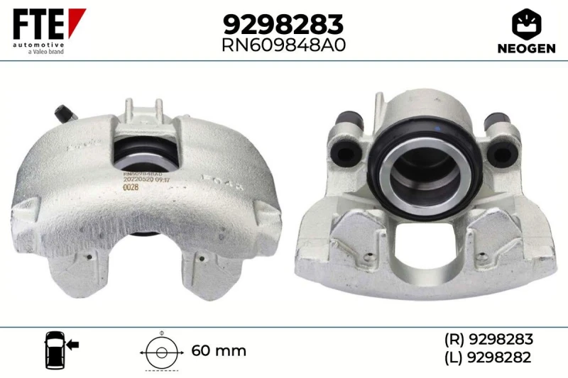 Image of Brake caliper FTE 9298283