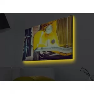 Image of 4570MDACT-018 Multicolor Decorative LED Lighted Canvas Painting