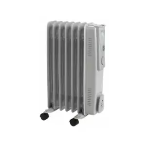 image of 7 Fin Oil Filled Radiator - 1500W - OFH7-1500W1PKB - Status