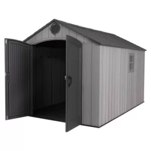 Image of Lifetime 8x12.5 ft Rough Cut Outdoor Storage Shed