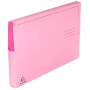 Image of Exacompta Pocket Wallets SUPER A4, Pink, 18 Packs of 10