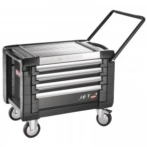 Image of Facom JET+ 4 Drawer Compact Roller Cabinet Black