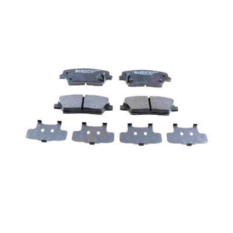 Image of ZIMMERMANN 25153.155.1 Brake pad set Rear Axle, with acoustic wear warning, Photo corresponds to scope of supply Brake Pad Set,disc brake (402)