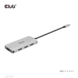 CLUB3D USB Gen2 Type-C to 10Gbps 4x USB Type-A Hub