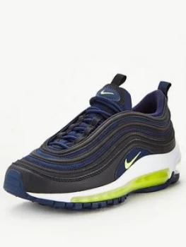 Image of Nike Air Max 97 Junior Trainer - Black Yellow