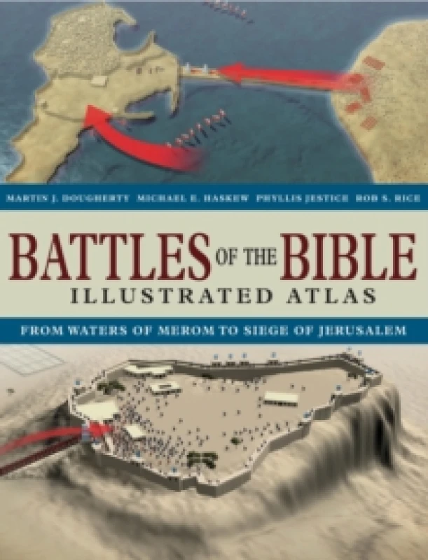 Image of Battles of the Bible Illustrated Atlas Hardback