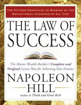 Image of The law of success by Napoleon Hill