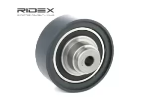 Image of RIDEX Deflection/Guide Pulley, timing belt VW,AUDI,SKODA 313D0035 038109244C,38109244B,38109244C 38109244H,38109244M,38109244B,38109244C,38109244H