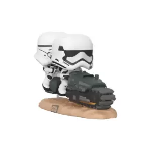 image of Star Wars The Rise of Skywalker First Order Tread Speeder Pop! Movie Moment