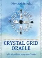 Image of crystal grid oracle spiritual guidance using natures tools