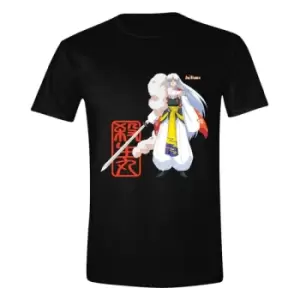 Image of InuYasha T-Shirt Standing Sesshomaru Size L