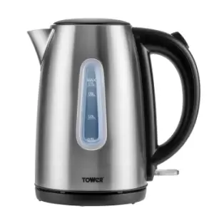Image of Tower T10015 Infinity 1.7L 3KW Jug Kettle - Brushed Stainless Steel