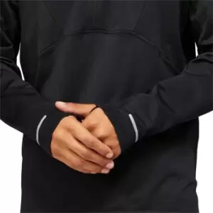 Image of Asics Light Zip Top Mens - Black