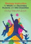 Image of strategy instruction for middle and secondary students with mild disabiliti
