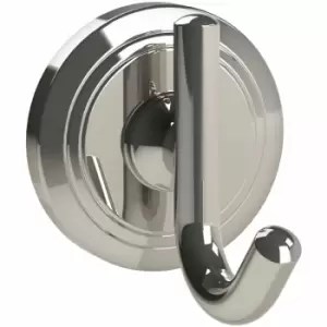 image of Miller Oslo Single Hook Polished Nickel