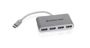 Image of iogear HUB-C USB 3.2 Gen 2 (3.1 Gen 2) Type-C 5000 Mbps Silver