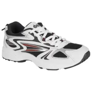 Image of Dek Mens Venus III Lace-Up Trainers (9 UK) (White/Grey/Navy)