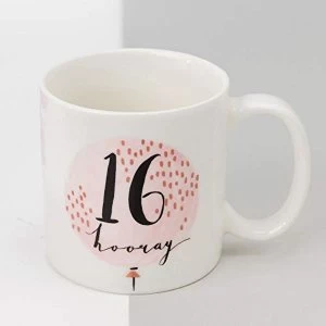 Image of Luxe Ceramic Female Birthday Mug - 16