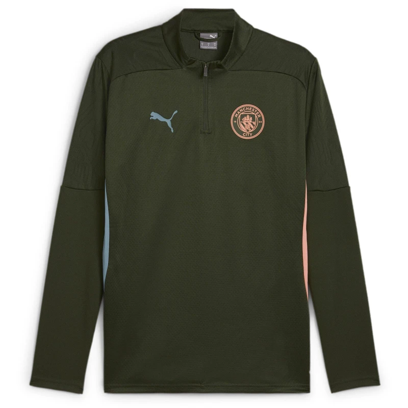 Image of Puma Manchester City Training Top 2024 2025 Adults - Blue Blue S