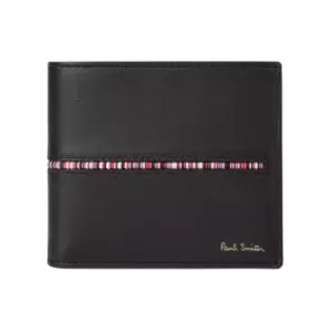 Image of PAUL SMITH Manchester United Billfold Wallet - Black