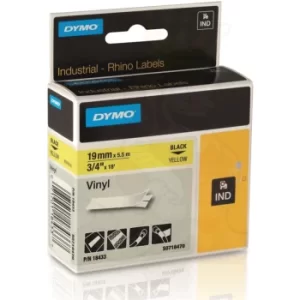 Rhino 19MM Yellow Perm Vinyl Tape 18433